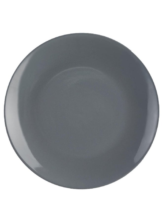 Secret de Gourmet 18-Piece Round Shape Colorama Dinnerware Set Grey 27.5 x 28.5 x 28 cm 154520C - Image 2