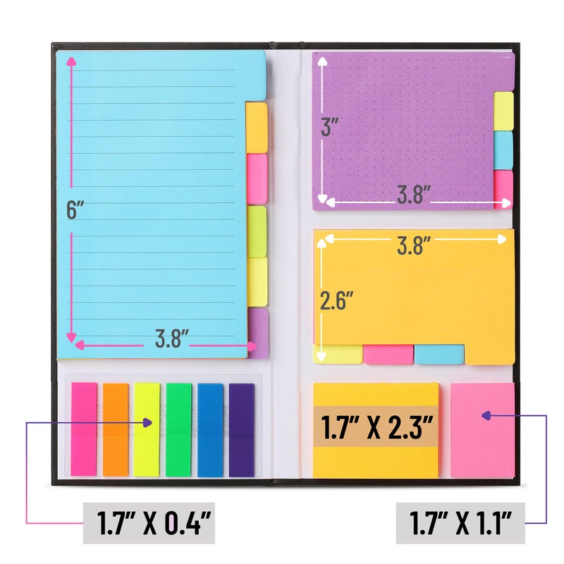 Mr. Pen- Sticky Notes Set, 410 Pack, School Supplies, Office Supplies, Planner Sticky Note Dividers Tabs, Book Notes - Image 3