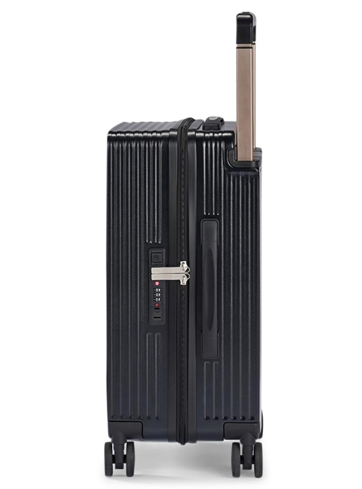 LIMRA Elegant 20-Inch Polycarbonate Cabin Luggage with Dual 360° Spinner Wheels and Modern Travel Design - Image 3