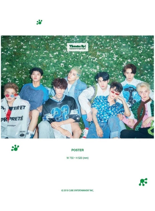 Cube Ent كيوب إنترتينمنت بينتاغون - ثامبس أب! (الألبوم المصغر السابع) CD + كتيب + بطاقة صور + ملصق مطوي - Image 4