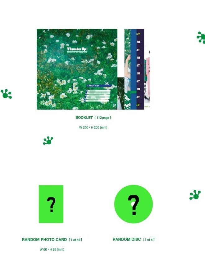 Cube Ent كيوب إنترتينمنت بينتاغون - ثامبس أب! (الألبوم المصغر السابع) CD + كتيب + بطاقة صور + ملصق مطوي - Image 3