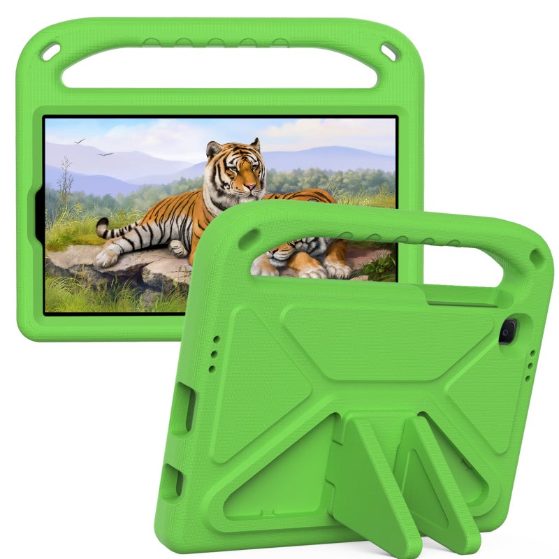 Suitable for Samsung Tab A7 Lite T220/T225 EVA Children's Tablet Computer Case King Kong Portable green - Image 1