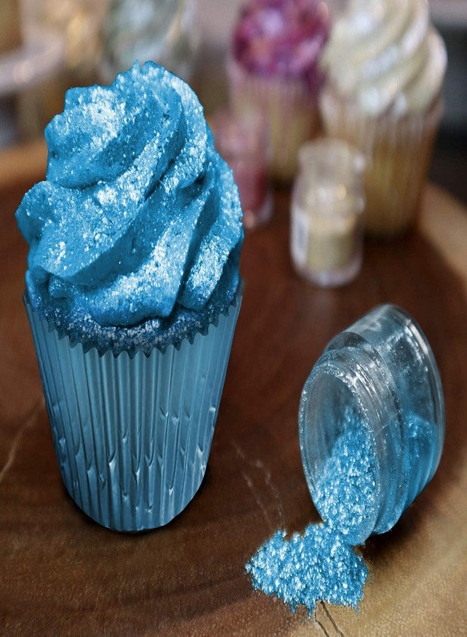 Bakell - Neon Blue Tinker Dust (5g, 1x Jar) Edible Glitter for Food, Desserts, and Beverages! - Image 2