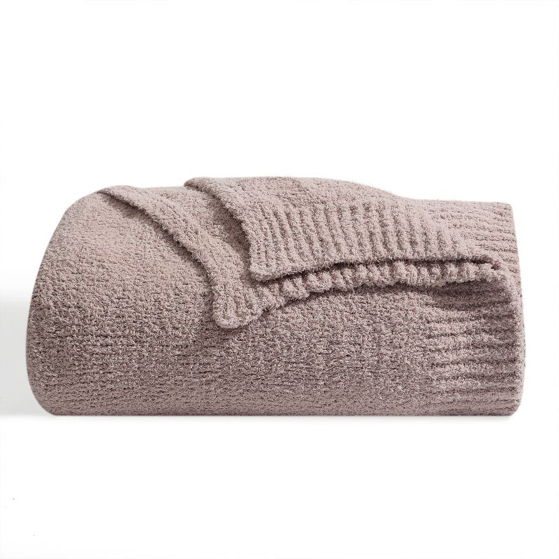 bearberry Super Soft Fluffy Throw Blanket Lightweight Cozy Warm Bed Blankets for Couch Bed Sofa All Season Beige 60x80