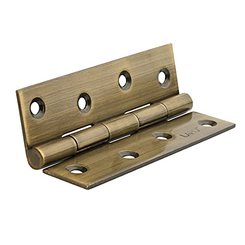 LAPO Door Butt Hinges, 5 Inchx12 Gauge/2.5mm Thickness, Premium Stainless Steel Hinges, Smooth Operation, Applicable for Main Door, Office and Hotel, 5 Years Warranty, Antique Finish, Pack of 3 - Image 3