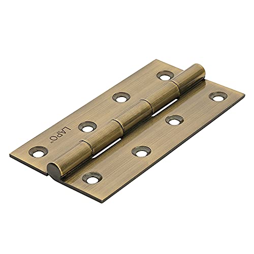 LAPO Door Butt Hinges, 5 Inchx12 Gauge/2.5mm Thickness, Premium Stainless Steel Hinges, Smooth Operation, Applicable for Main Door, Office and Hotel, 5 Years Warranty, Antique Finish, Pack of 3 - Image 4