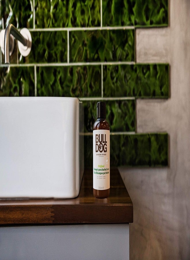 Bulldog Facial Care for Men 2 in 1 Beard Shampoo and Conditioner white - Image 4