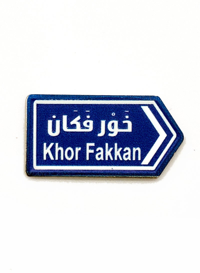 Customized Khor Fakkan Badge