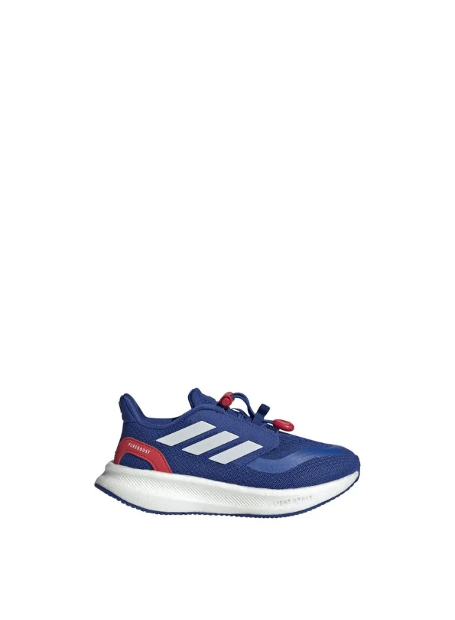 Adidas Pureboost 5 K U Blue Running Shoes For Kids