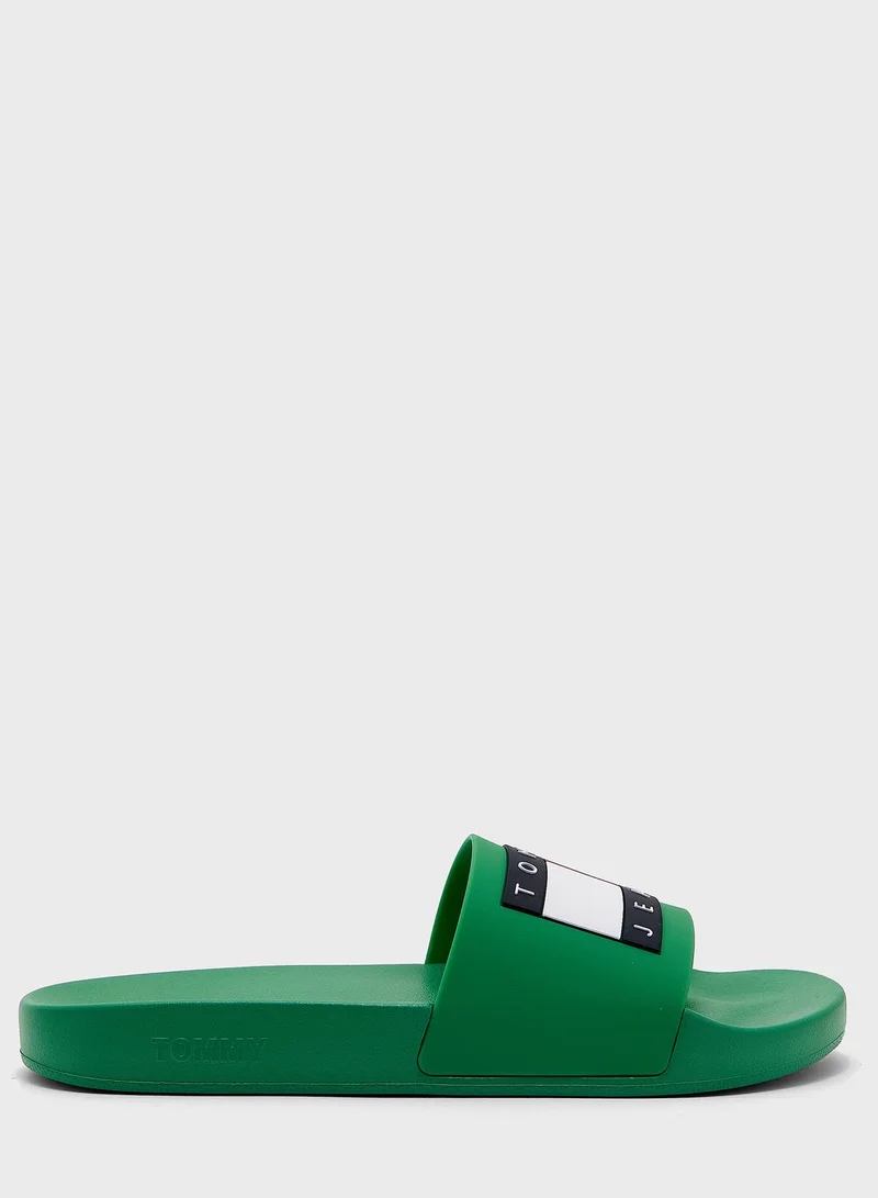 TOMMY JEANS Logo Printed Slide