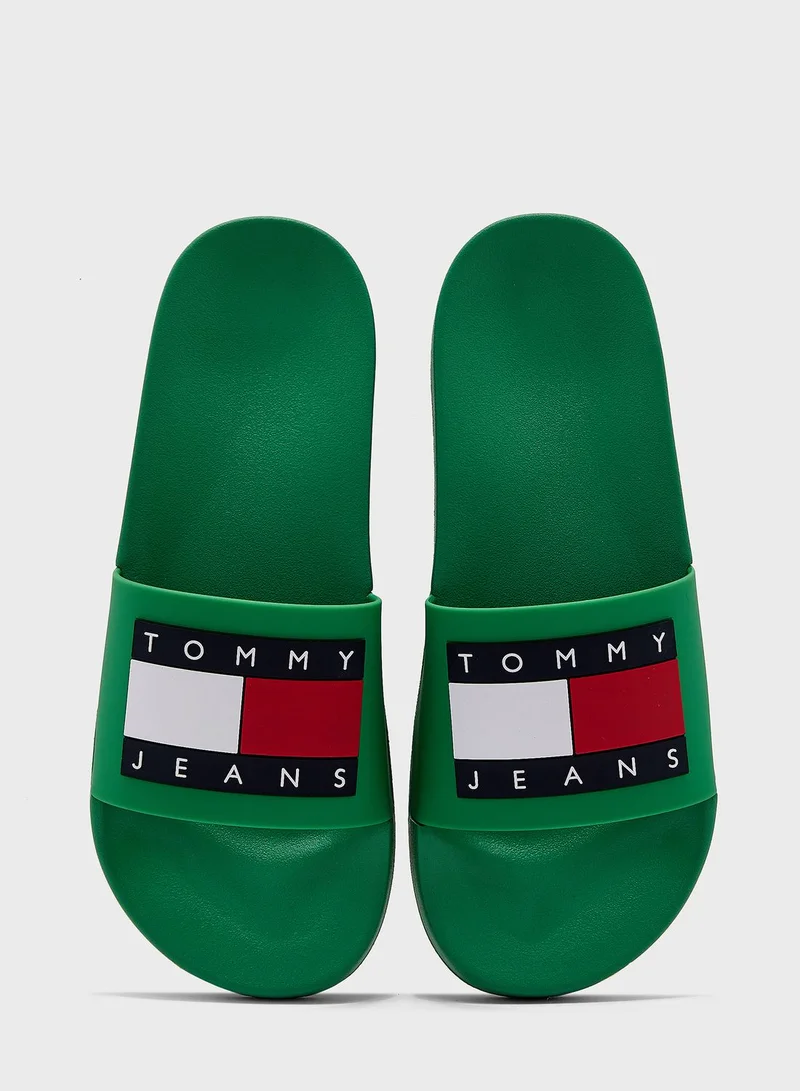 TOMMY JEANS Logo Printed Slide
