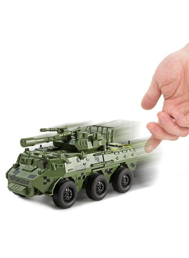 Modified Tank Fighting Vehicle Impact Transformation Car Toy  - Image 4