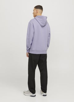 JACK & JONES Logo Print Pull Over Hoodie  - Image 2