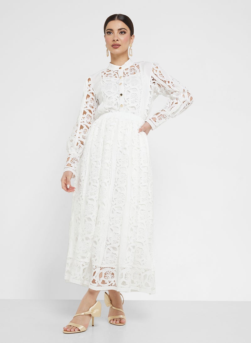 Khizana Lace Top & Skirt Set - Image 5