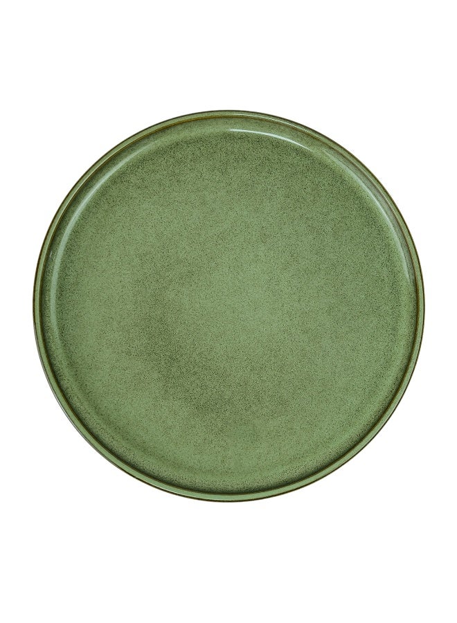 Cuisine Art Lara Stoneware Side Plate - 21cm, Light Green (Set of 6) - Image 2