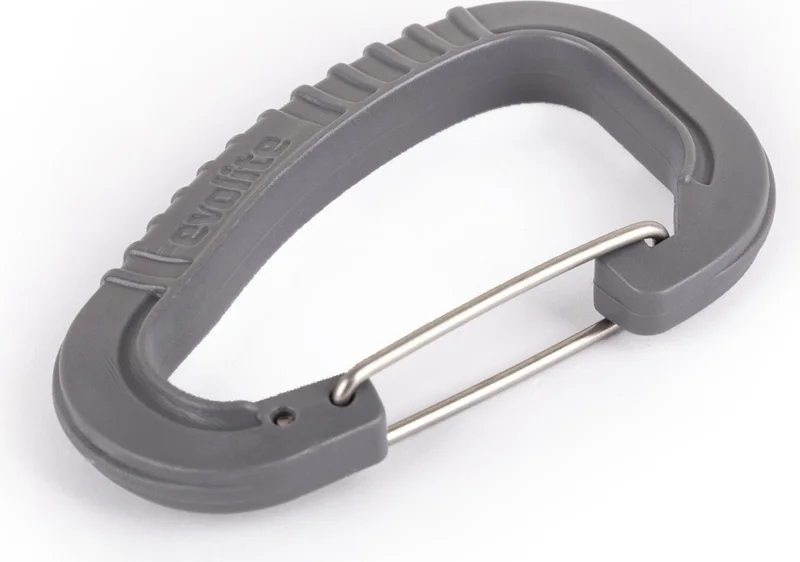 Evolite Strong Carabiner Set of 3 - Orange/grey/black