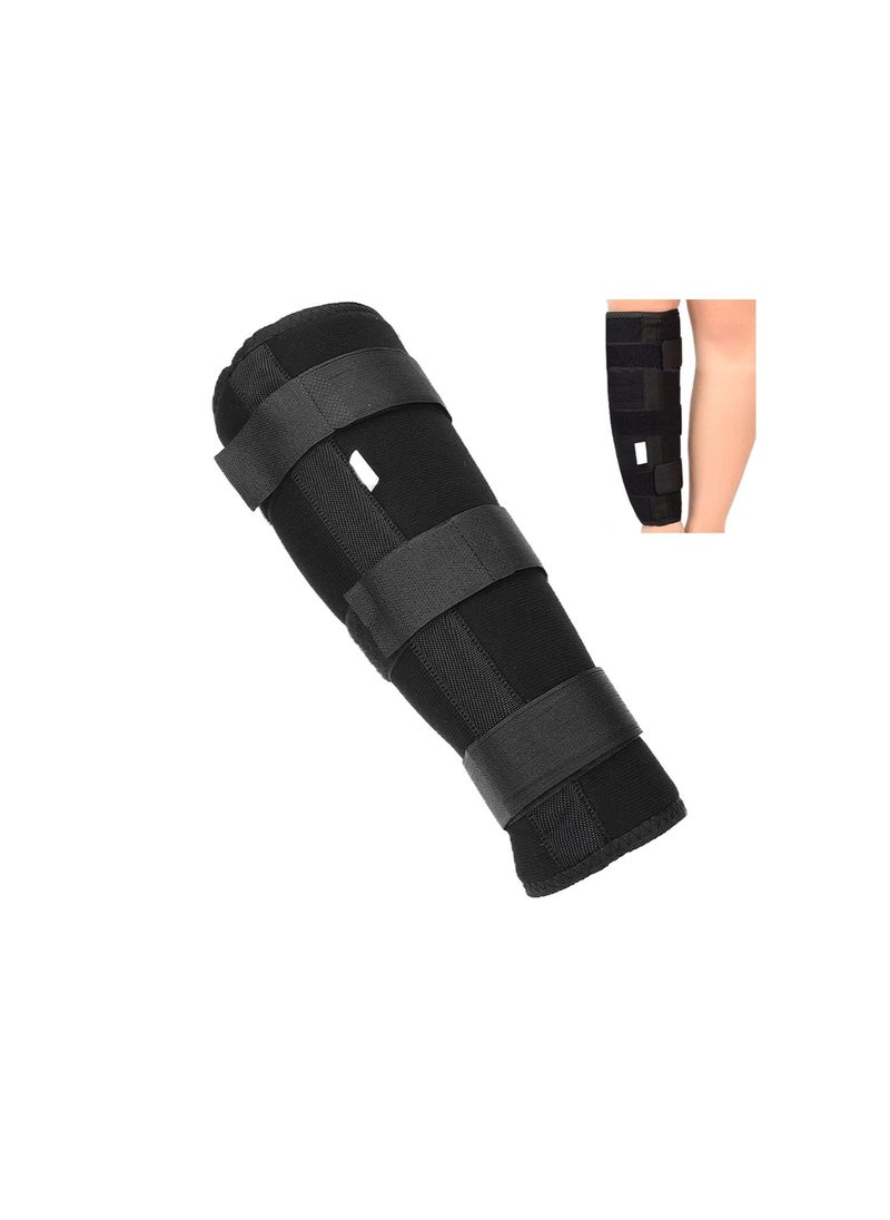 Generic - Calf Fixed Stabilizer, Comfortable Calf Support Strap Splint Tibia and Fibula Protector Shank Fracture Fixation Strap for Men and Women(M) - Image 1
