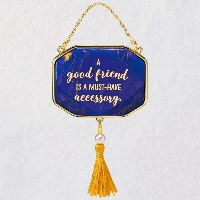 KEEPSAKE 2019 FRIEND ORNAMENT ACCESSORY YOURE GREAT FRIEND METAL