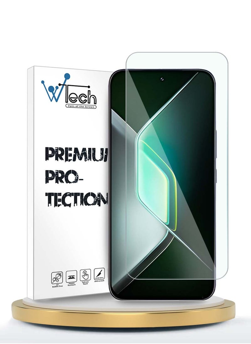 Wtech Infinix GT 30 Pro 5G 2025 WTech Premium Series Curved Edges 9H 2.5D Tempered Glass Screen Protector (MSG9CN) - Clear  - Image 1