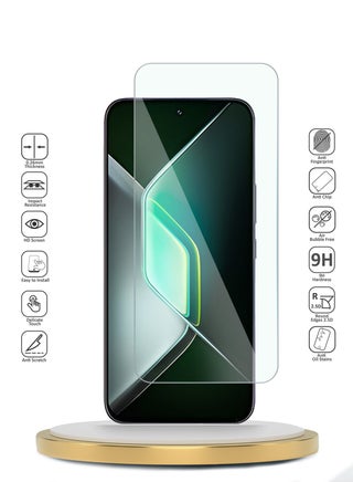 واقٍ للشاشة من زجاج مقوى Infinix GT 30 Pro 5G 2025 سلسلة WTech المميزة بحواف منحنية 9H 2.5D (MSG9CN) - شفاف - view 2