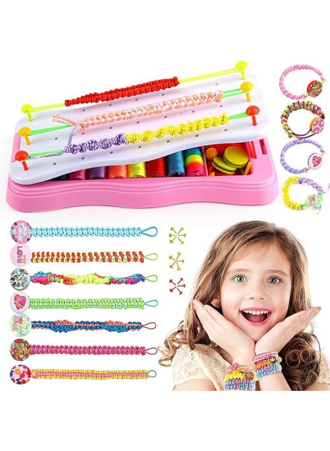 Friendship Bracelet Making Kit for Girls - Crafts for Girl - String Bracelets Maker - Gifts for 8-12 Year Old Kid - Birthday Gift Ideas & Kits Toys Ages 8, 9, 10, 11, 12 - Kids Age 8-12 Olds - Image 1