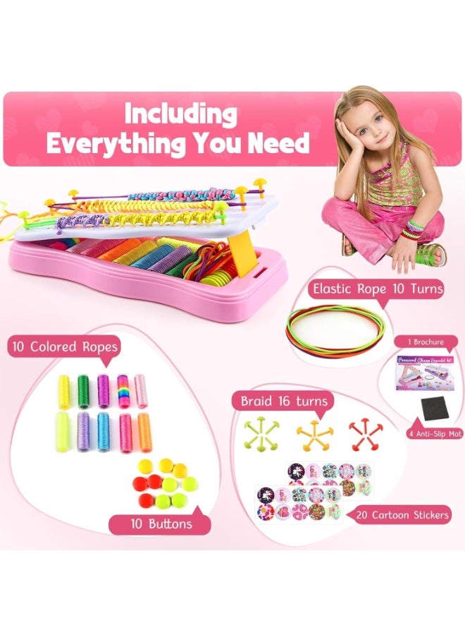 Friendship Bracelet Making Kit for Girls - Crafts for Girl - String Bracelets Maker - Gifts for 8-12 Year Old Kid - Birthday Gift Ideas & Kits Toys Ages 8, 9, 10, 11, 12 - Kids Age 8-12 Olds - Image 3