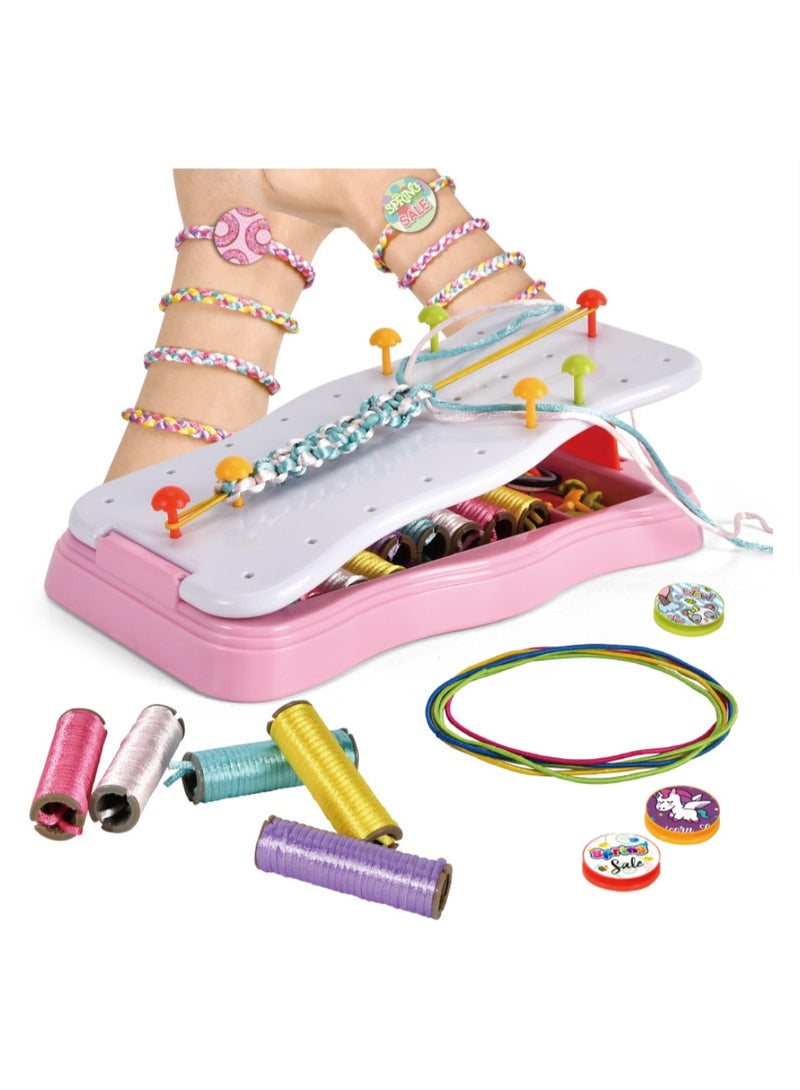 Friendship Bracelet Making Kit for Girls - Crafts for Girl - String Bracelets Maker - Gifts for 8-12 Year Old Kid - Birthday Gift Ideas & Kits Toys Ages 8, 9, 10, 11, 12 - Kids Age 8-12 Olds - Image 4