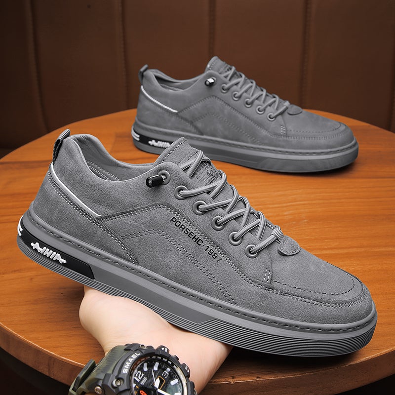 أحذية رجال لحماية العمل في مواقع العمل أحذية رياضية عصرية ريترو للطهاة في المطبخ للأولاد المراهقين - Image 4