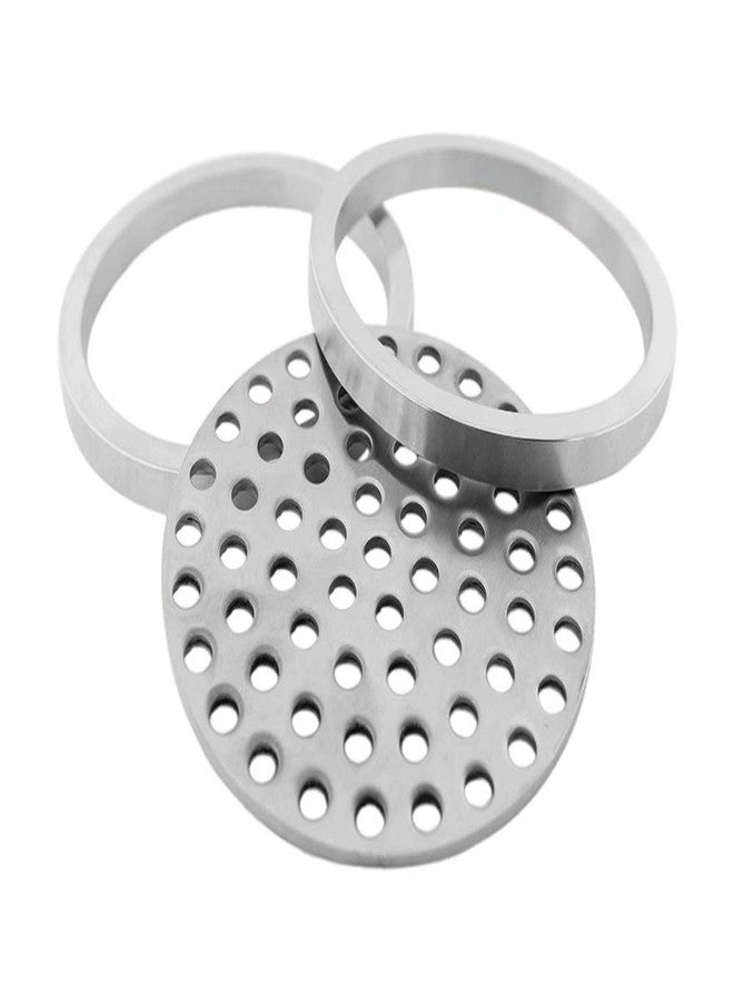 LoCo Science Filter Plates, Rings & Kits, 304 Polished Stainless Steel - 1.5", Set - Image 1