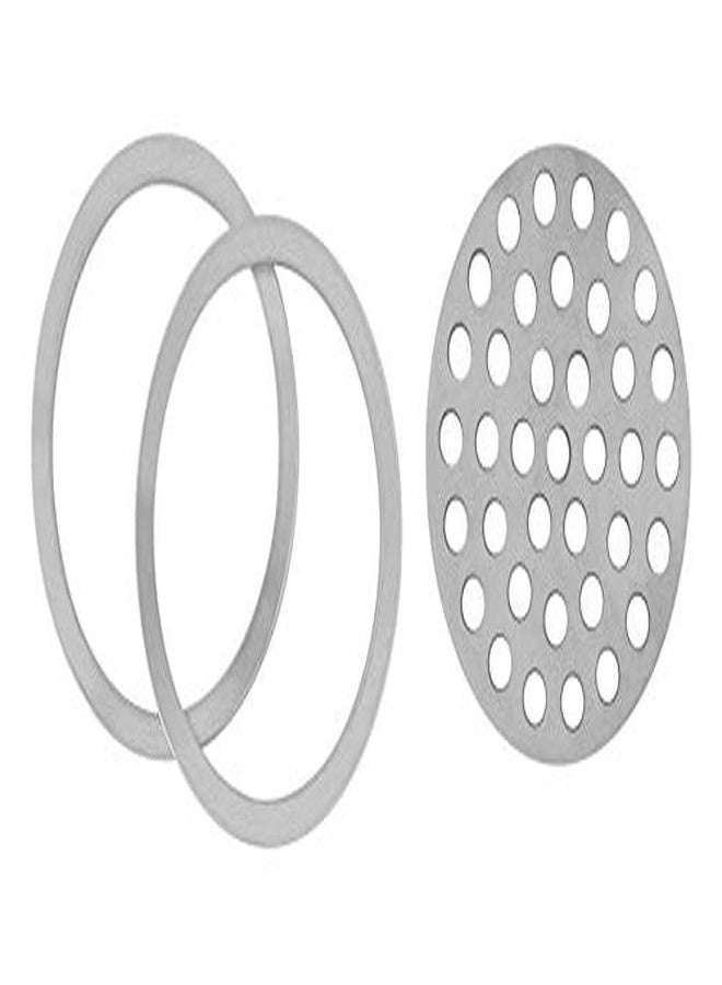 LoCo Science Filter Plates, Rings & Kits, 304 Polished Stainless Steel - 1.5", Set - Image 2