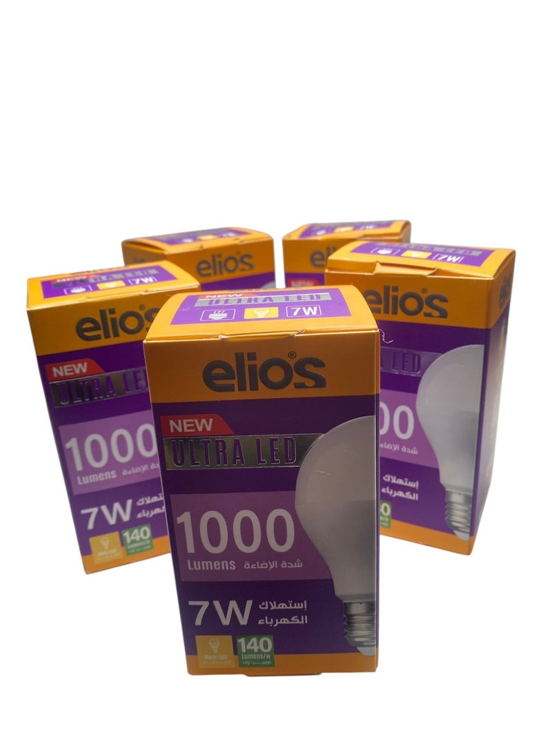 إليوس عدد 5 لمبه ليد 7 وات الترا اضاءه ورم  ماركه اليوس شده الاضاءه تساوي لمبه 9 وات - Image 3