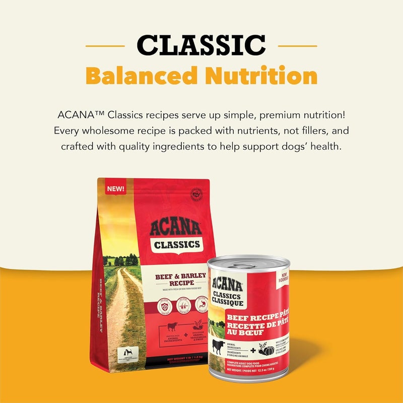 ACANA Classics Beef Recipe Pt Wet Dog Food Case of 12 - Image 5