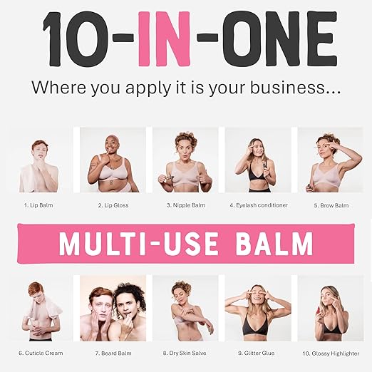 DR. LIPP Dr Lipp Original Nipple Balm 027 fl oz8ml 10inONE MultiPurpose Moisturizer for Dry Skin Lips Hair Cuticles More - Image 3