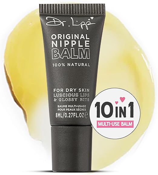 DR. LIPP Dr Lipp Original Nipple Balm 027 fl oz8ml 10inONE MultiPurpose Moisturizer for Dry Skin Lips Hair Cuticles More - Image 1