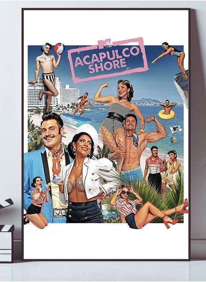 Generic - Acapulco Shore, Movie Poster, Wall Art Prints, Art Poster, Canvas Material Gift, Keepsake, Home Decor, Live Room Wall Art - Image 1