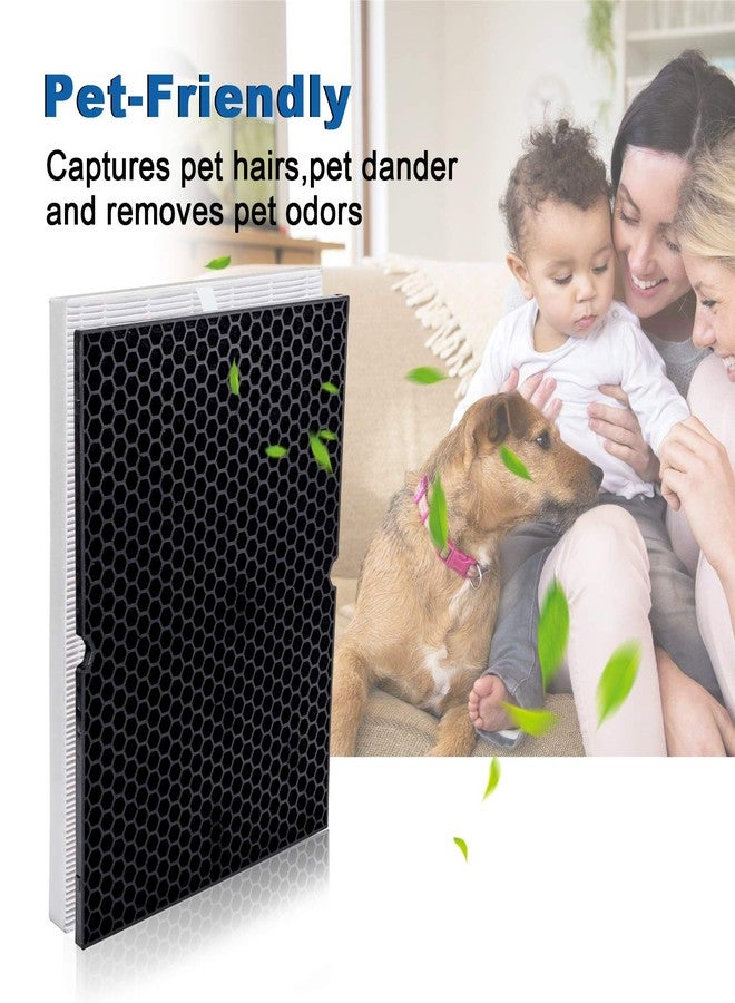 Flintar 116130 Replacement Filter H, Compatible with Winix 5500-2 Air Purifier, H13 Grade Filtration and Washable Advanced Carbon Filter, Part # 116130, 2-Pack - Image 5