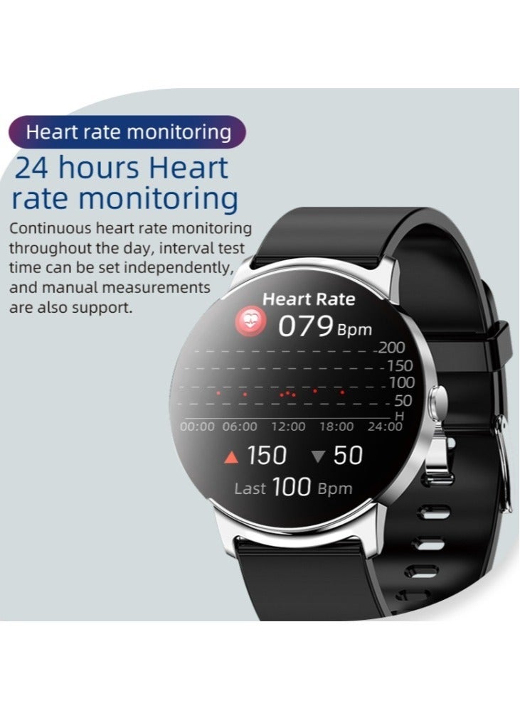AROAQ KS02 1.32 Inch Smart Watch Supports Blood Glucose Detection, Blood Pressure Detection, Blood Oxygen Detection - Image 1