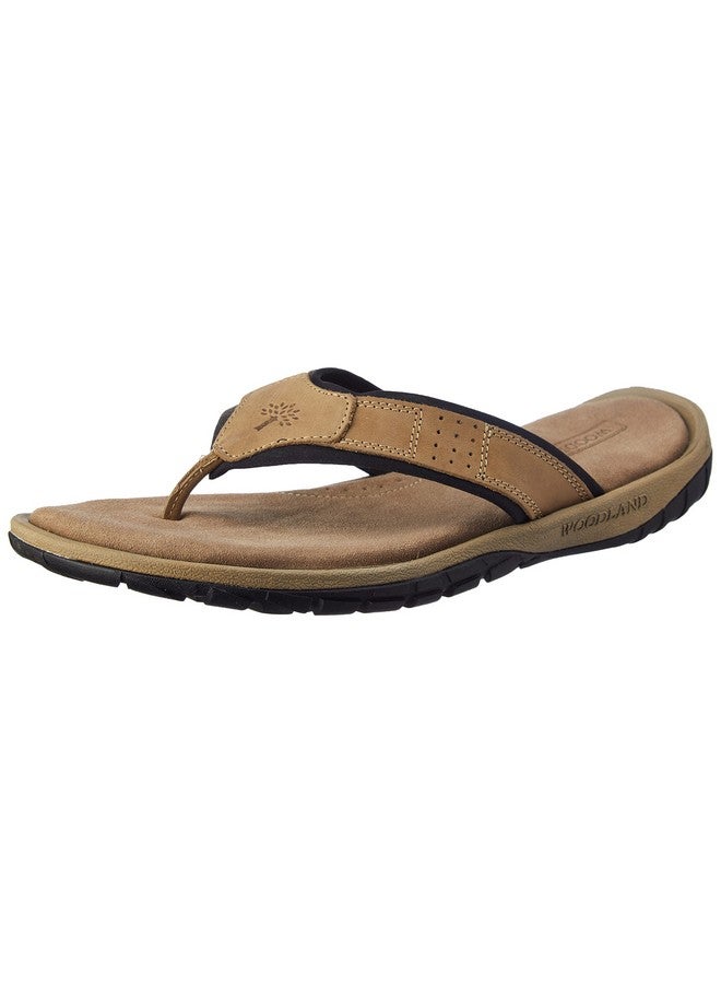 Woodland Men's Khaki Leather Slipper-10 UK (44 EU) (GP 2669117NW) - Image 1