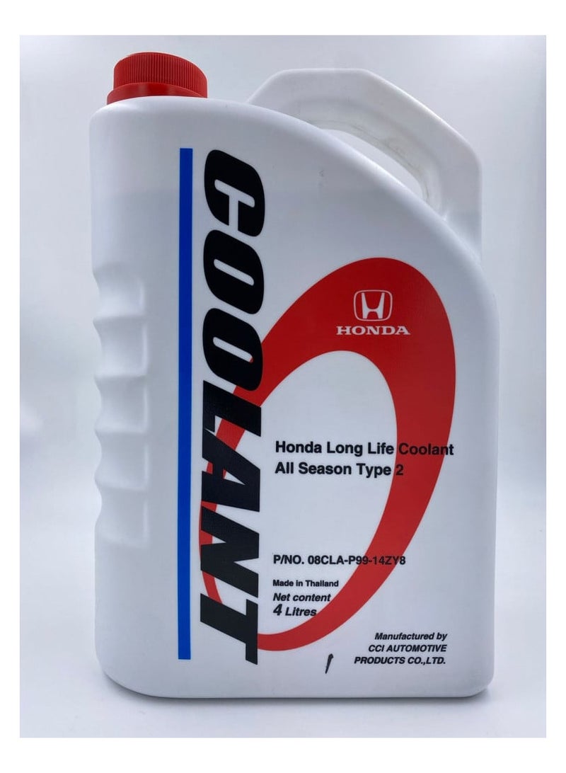 Honda Blue Radiator Coolant