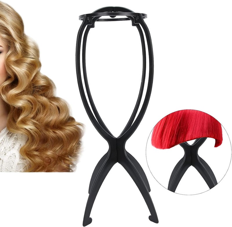 Easy handling optimized design 3 Pieces Foldable Wig Stand Holder Wig Stand Hat Rack Wig Holder Portable Wig Head Stand for Home Hair Salon (plastic) All item simple matching build Global trendy simple build Easy assemble alternatives Market multi-use trusted quality Compact trendy practical build Advanced compact design Full land route delivery Local inventory listed item Protective coating Fixed delivery schedule Diverse operation compatible Compact design Multi-use qualified quality Safe approved storage space Multi-use well-engineered build Cost effective fine quality Ventilated design Reliable daily use design Flexible varied design Global sizing options Strong durable raw material Easy clean surface Surface safe Multi-category warehouse equip - Image 5