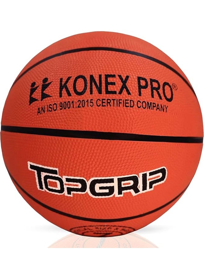 KONEX Professional Basketball for Indoor & Outdoor (Brown) - Image 2