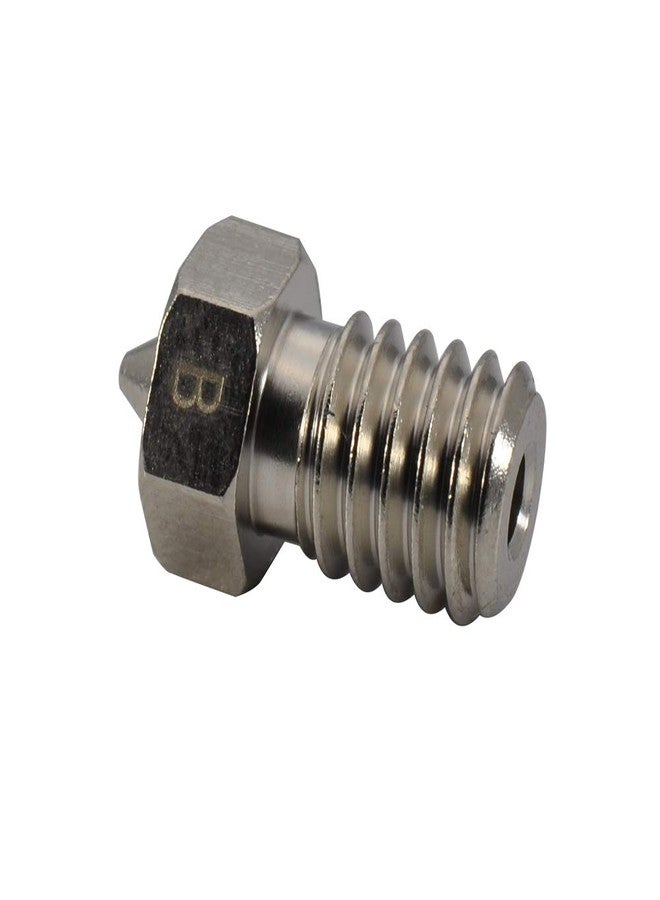 POLISI3D 2pcs Upgrade 3D Printer Plated Wear Resistant M6 Thread Brass Nozzles 0.25mm for 1.75mm V6 Hotend Titan Aero Extruder Prusa I3 MK3 MK3S Anycubic I3 Mega 3D Printer (2x0.25mm) - Image 2