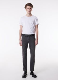 Wrangler Slim Fit Slim Fit Low Waist Dark Gray Flexible Larston Jean Denim Jeans  - Image 2
