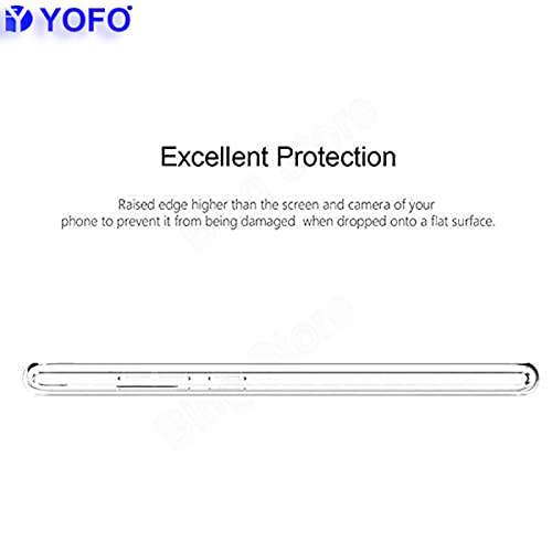 YOFO Back Cover for Mi Redmi A3 (4G) / A3x / Poco C61 (Flexible|Silicone|Transparent|Full Camera Protection|Dust Plug) - Image 5
