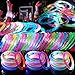 OLUPP 120 Pack LED Light Up Bracelets Glow in the Dark Party Supplies 6 Color Glow Bracelets Rave Party Favors for KidsAdults Birthday ConcertGoodie Bag Fillers New Year - Image 3
