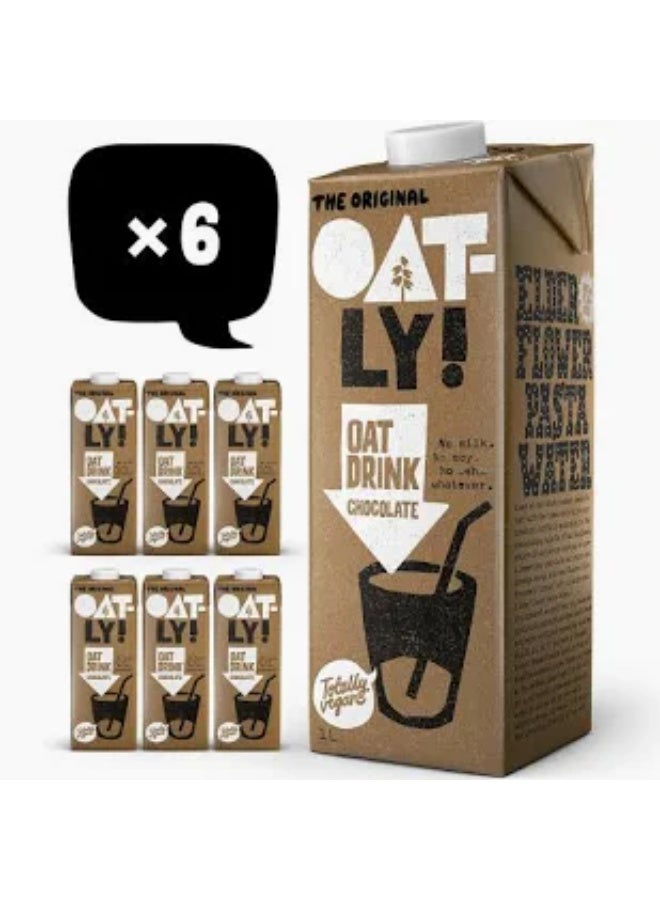 Oatly Oat Drink Chocolate 1L - Pack of 6