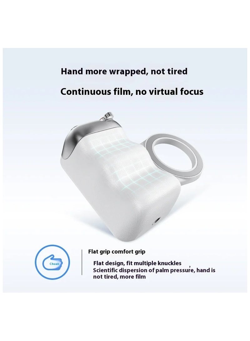 TELESIN Fun Shot Magnetic Grip 2 with Wireless Remote Control – Ergonomic Smartphone Camera Handle with MagSafe Dual-Sided Magnetic Mount, Two-Stage Shutter, Zoom Lever & Mode Switch – Perfect for iPhone Photography & Videography - Image 5