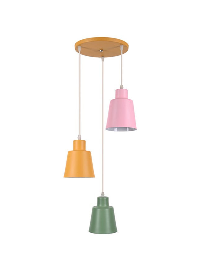 El Rawda Lighting Miara Ceiling Lamp | modern decorative LED E27 pendant light ceiling lamp hanging | suitable for any room | Color: Multicolor | Size: 70x27 cm