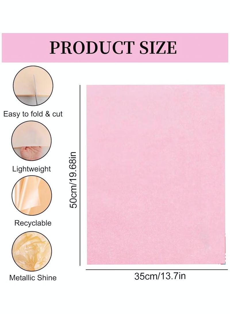 60 Sheet Gift Wrap Papers, Colorful Wrapping Paper for DIY Craft Present, Gift Wrapping Tissue Paper for Birthdays, Holidays, Weddings, Art Crafts, Party Favor Decor, 50*35 cm - Image 2