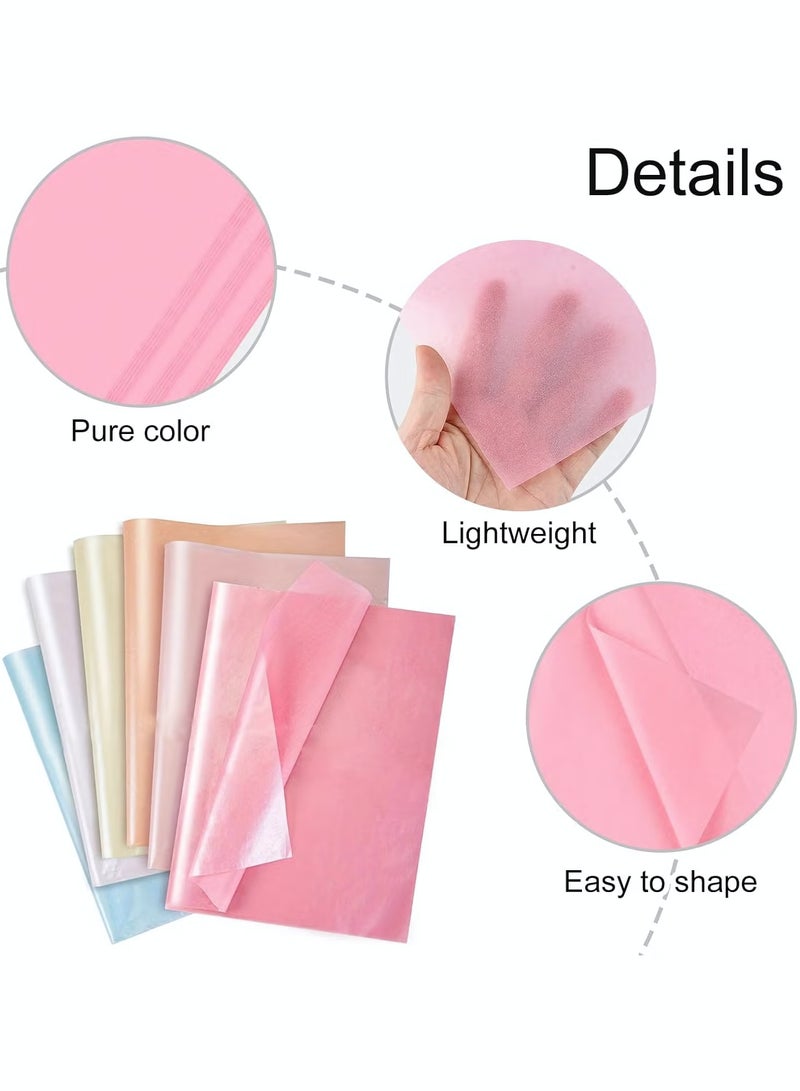 60 Sheet Gift Wrap Papers, Colorful Wrapping Paper for DIY Craft Present, Gift Wrapping Tissue Paper for Birthdays, Holidays, Weddings, Art Crafts, Party Favor Decor, 50*35 cm - Image 3